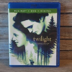 The Twilight Saga: Twilight Extended Edition Blu-ray DVD 2020 2-Discs